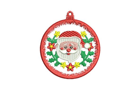 Christmas Santa Claus Embroidery