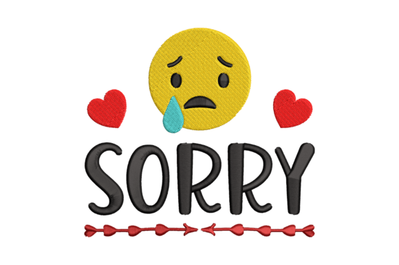 Sorry Embroidery Design Review
