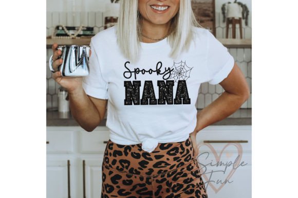 Spooky Nana Embroidery Design